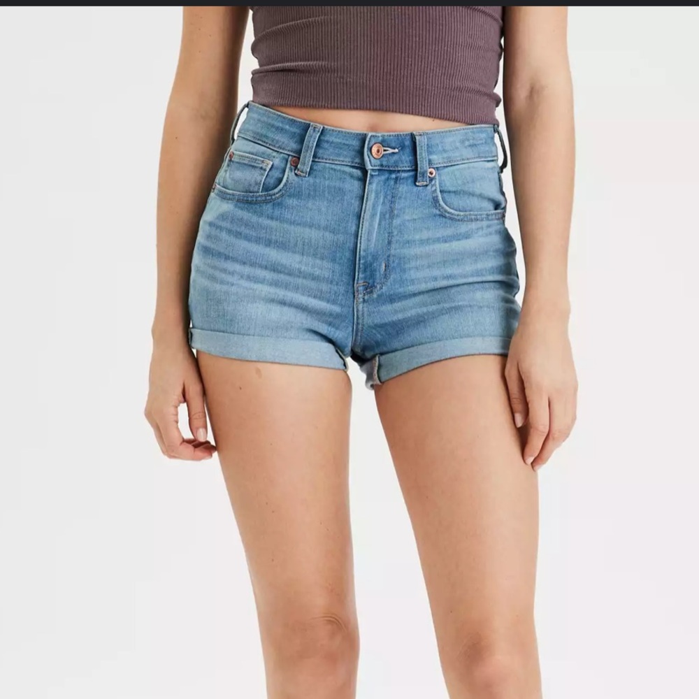 American Eagle High Waisted Hi Rise Shortie size 4